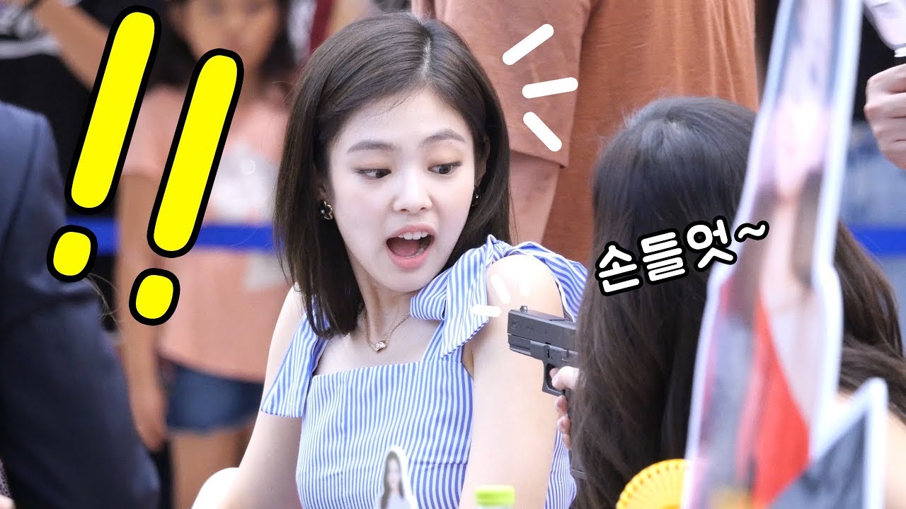 제니의 메소드 연기 Jennie's method acting (feat. 지수 Jisoo) : 블랙핑크 BLACKPINK : 직캠 fancam 180819