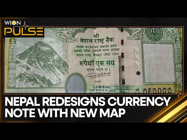 Nepal Cabinet approves replacement of old map on Rs 100 note | WION Pulse class=