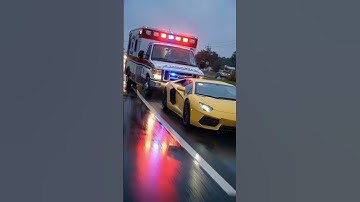 He Blocked the Ambulance… Then Realized Where It Was Going 🚑🛑