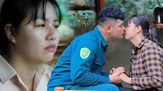 Police officer Nam helped Tu Cam regain consciousness after the accident and gave her a warm kiss.