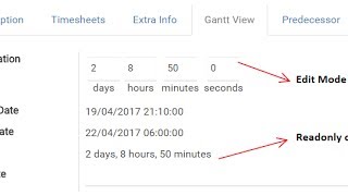 Odoo Gantt Native - web widget time delta