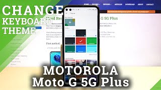 How to Change Keyboard Theme on MOTOROLA Moto G 5G Plus – Set New Keyboard Theme screenshot 3