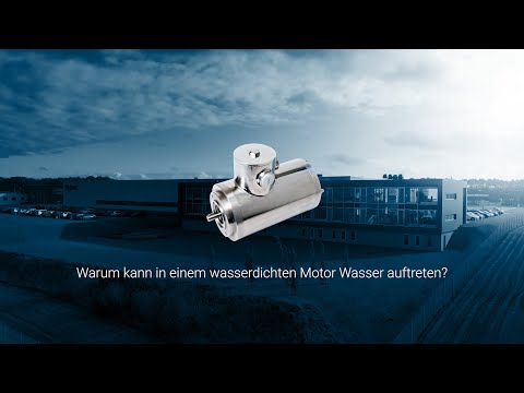 Warum kann einem wasserdichten Motor wasser auftreten?
