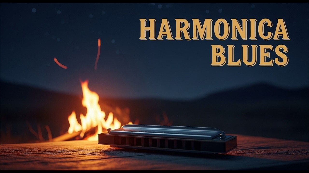 Acoustic Blues Harmonica – Calm Streets After Rain