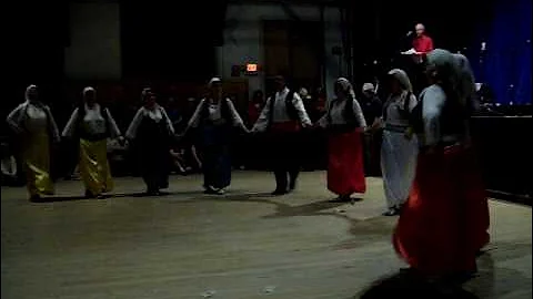 Bosnian Folk dancers