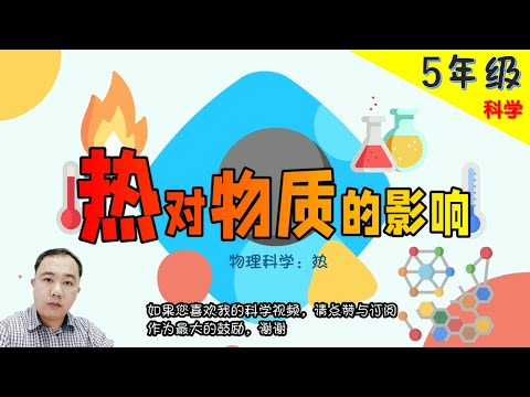 【热对物质的影响】| 【热】PART 2/3  | 5年级 | KSSR  | TSLAU