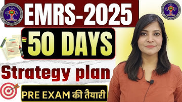 EMRS-2025 50 DAYS STRATEGY || EMRS Preparation 2025 EMRS 2025  TGT PGT BOOKS NOTES  EMRS 2025 EXAM
