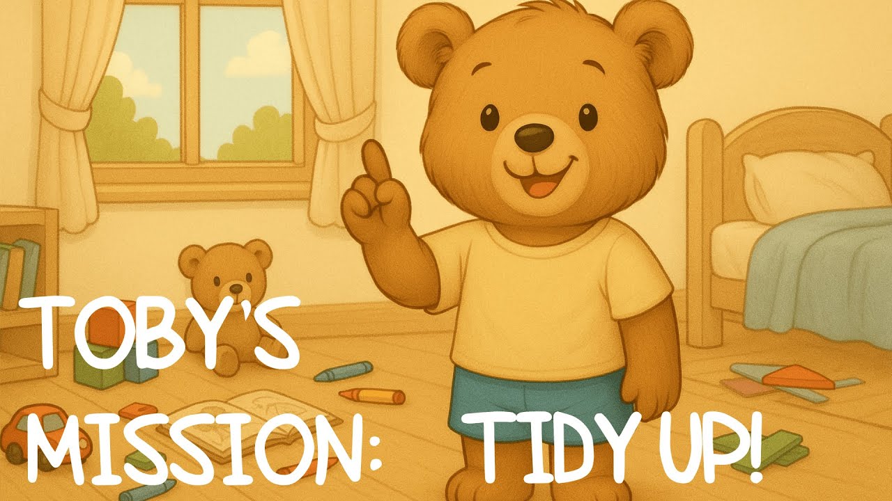 Toby's mission: Tidy up! | Little Life Lessons | Bedtime Story for Kids