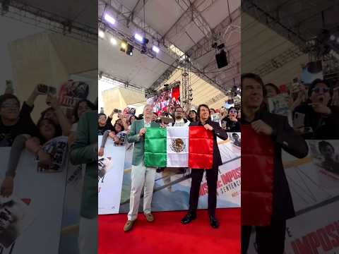 Tom Cruise 'Mission: Impossible – The Final Reckoning' have been in Mexico to promote the film.