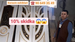 Xorazm Mdf eshiklari  tell ☎️ 90  649 35 49  99 569 35 49  Xiva vakzal yoniga  ustano‘fka qilamiz.