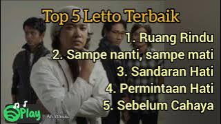 Letto 5 lagu TOP Terbaik Terpopuler #letto