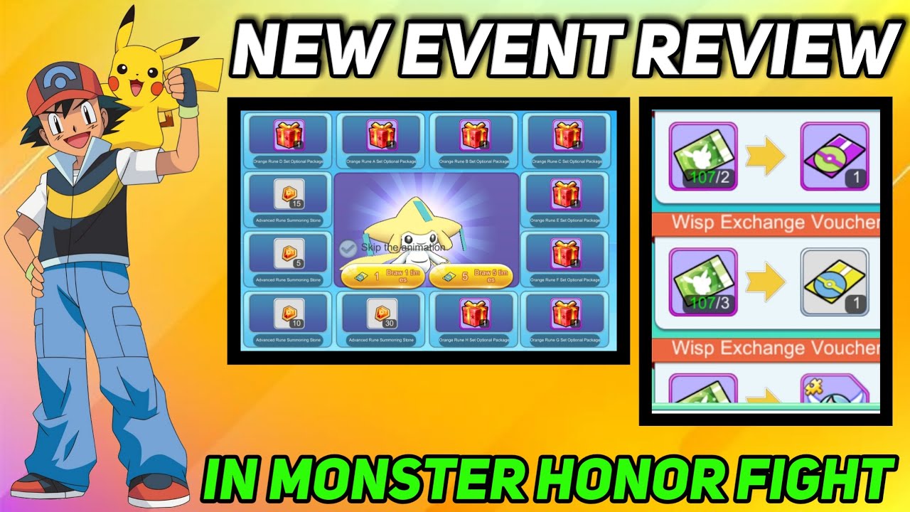 New Event full review in monster honor fight YouTube