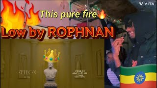 ROPHNAN - LOW}reaction video with my nephew he should make video for this one this pure fire🔥🇪🇹🐐