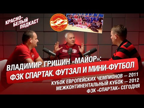 ФУТЗАЛЬНЫЙ КЛУБ “СПАРТАК” И МИНИ-ФУТБОЛ | МЕЖКОНТИНЕНТАЛЬНЫЙ КУБОК | ВЛАДИМИР “МАЙОР” ГРИШИН | КБП