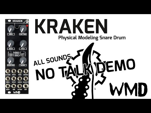 WMD Kraken Eurorack Module - 15 minutes of sounds NO TALKING