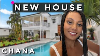 MOVING INTO OUR NEW HOUSE IN GHANA | Living in Ghana