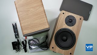 Silcron SLR07 Wireless Active Bookshelf Speakers Unboxing