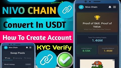 🔥Nivo Chain Airdrop How To Create Account  Full Video Guide | Novo Chain KYC Verification Start