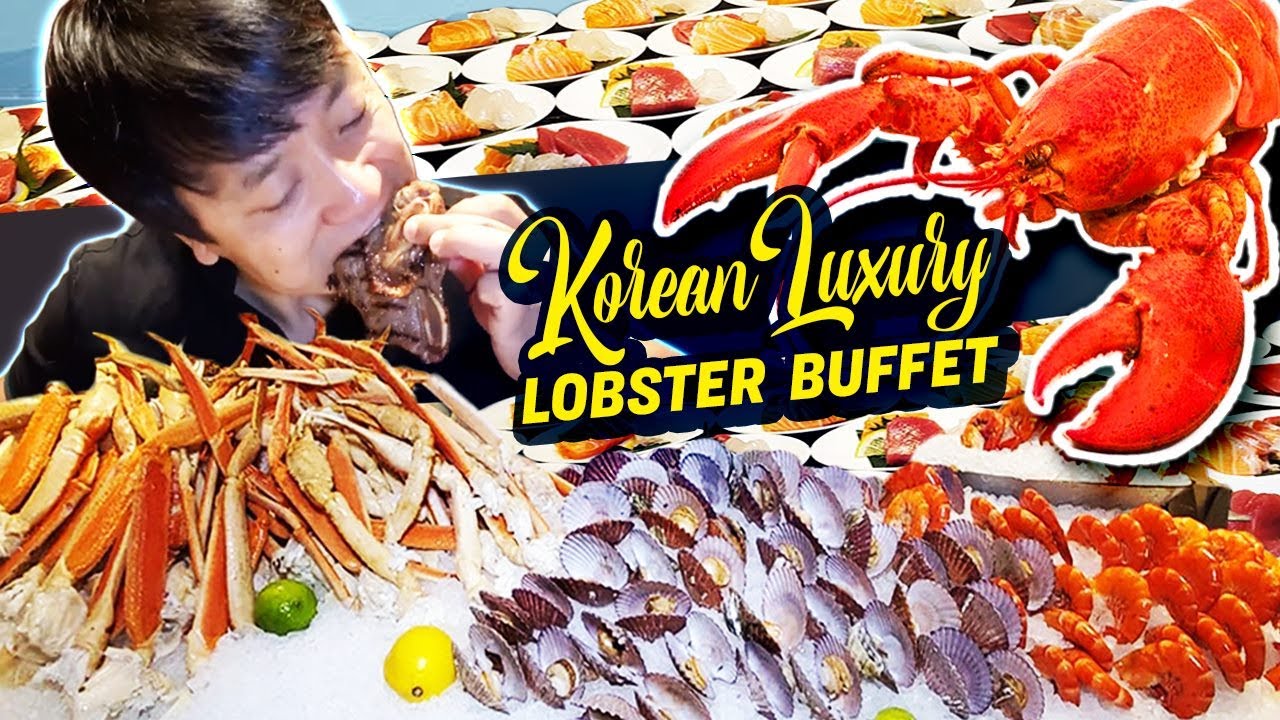 Korean LUXURY LOBSTER BUFFET! All You Can Eat SEAFOOD in Seoul South Korea | Strictly Dumpling