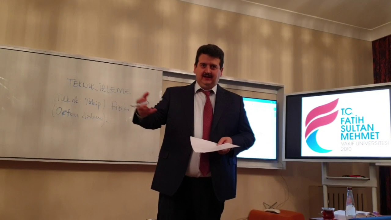 Teknik İzleme CMK II dersi