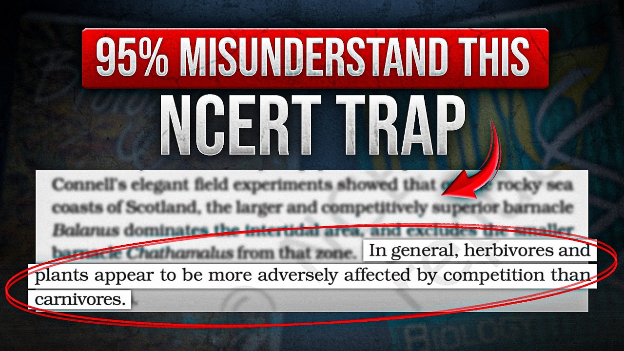 95% не могут объяснить, почему растения и травоядные животные сильнее страдают от конкуренции.