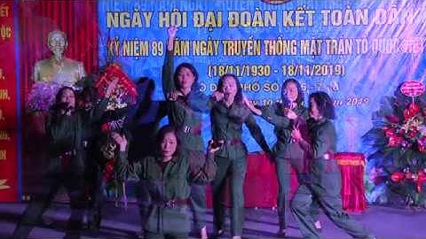 MƯỜI CÔ GÁI NGÃ BA ĐỒNG LỘC -- TỐP CA NỮ TỔ DÂN PHỐ 5,6,7,8, PHƯỜNG NGHĨA XÁ