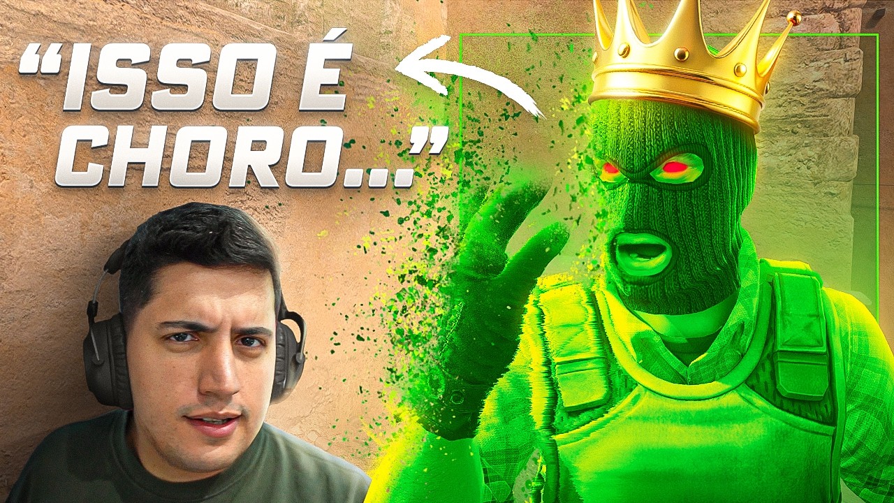 FINALMENTE CAIU A CASA DO TOP #1 BRASILEIRO NO CS 2 (ele jurava ser LEGIT, mas o banimento chegou)