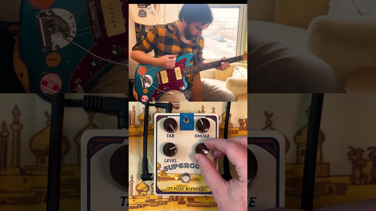 Supercool Pedals】進化系ファズの決定版「'77 Fuzz Blender