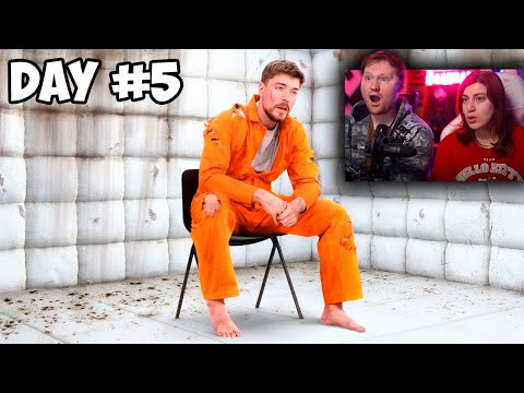 Я Провел 7 Дней в Одиночной Камере | РЕАКЦИЯ на MrBeast