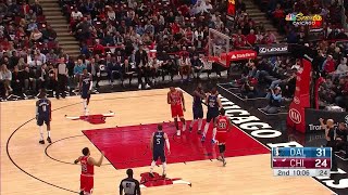 2nd Quarter, One Box Video: Chicago Bulls vs. Dallas Mavericks