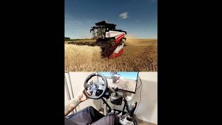 Rostselmash Torum 770 combine Steering Wheel Thrustmaster Farmstick #dkgc #fs25 #farming #logitech