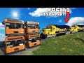 ❄️ KIEDY POCIĄG WAŻĄCY 4000 TON WJEŻDŻA W AUTOBUSY | BEAMNG |