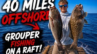 Fishing for Big Grouper Offshore (WE CRUSHED IT)