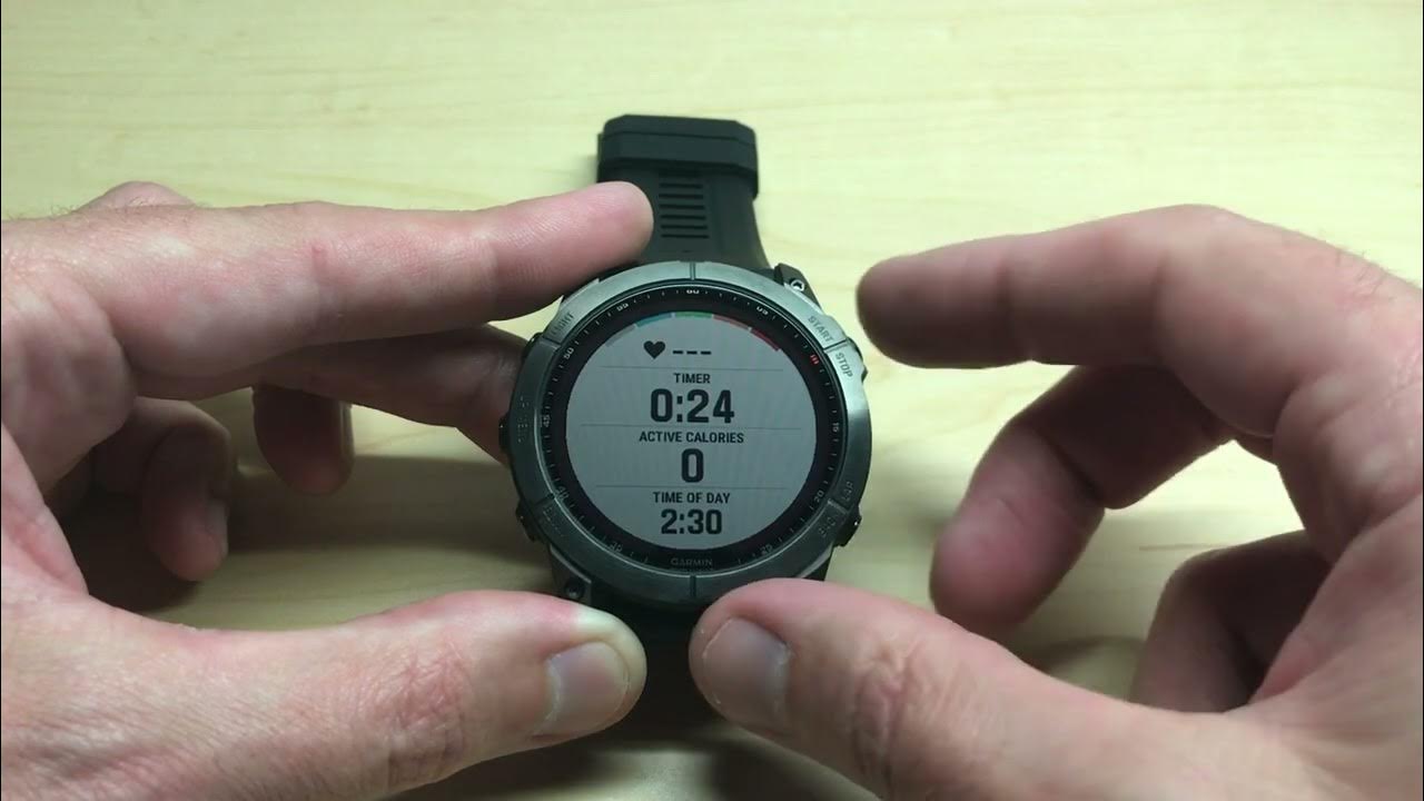 garmin-fenix-7x-basics-of-starting-and-stopping-an-activity-youtube