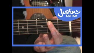 Easy Acoustic Solo Blues Lesson #2of3 (Guitar Lesson PR-001) How to play screenshot 5
