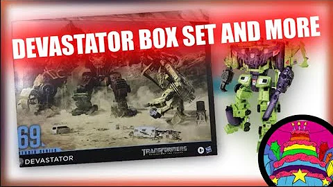 Transformers Studio Series Devastator Box Set and more!
