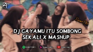 DJ GAYAMU ITU SOMBONG SEKALI X SAFONAMIX X MASHUP
