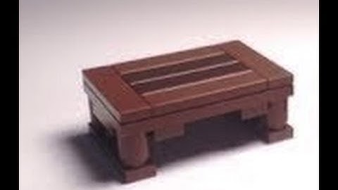 Tutorial LEGO Dining Table [MOC]