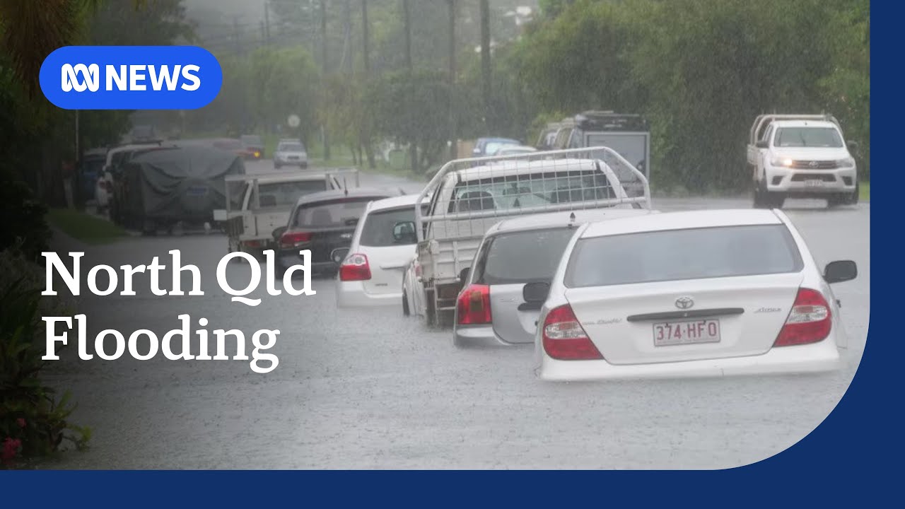 North Queensland again hit by flash flooding | ABC News - YouTube