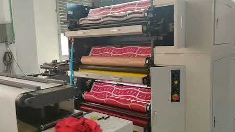 Paper Cup Fan Roll Die Punching Machine inline High Quality Flexo Printing Machine