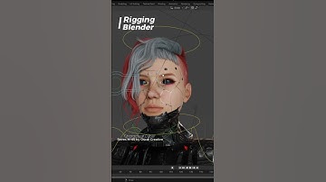 Cyber characters by oscar creativo #3d #blender #zbrush #rendering #characterdesign #unrealengine5