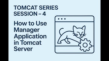 Tomcat Series - Session - 4 - How to use Manager Application in Tomcat Server