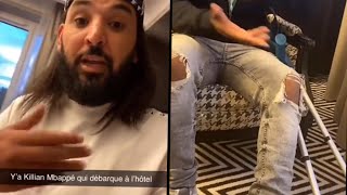 Mohamed Henni Rencontre Kilyan Mbappé À Lhôtel