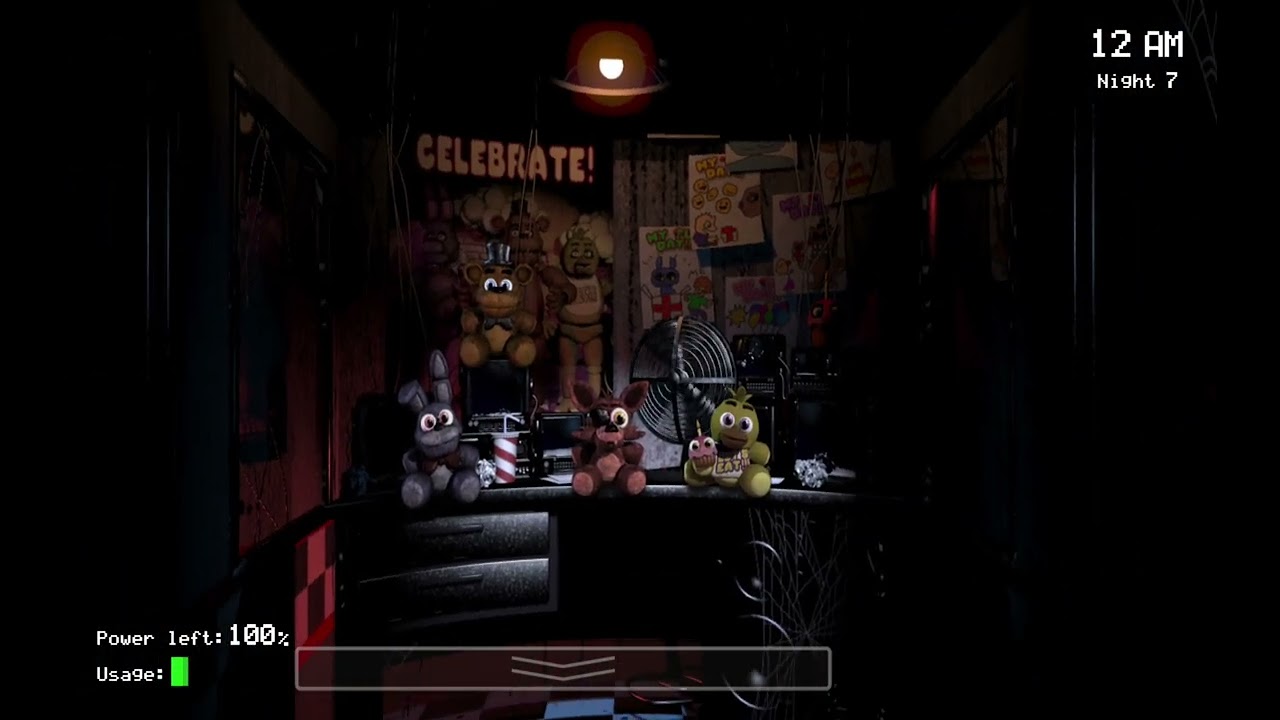 jugando five nights at freddy's por primera vez