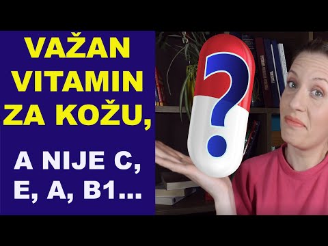 Važan VITAMIN za KOŽU, a nije vitamin C niti E/dr Bojana Mandić