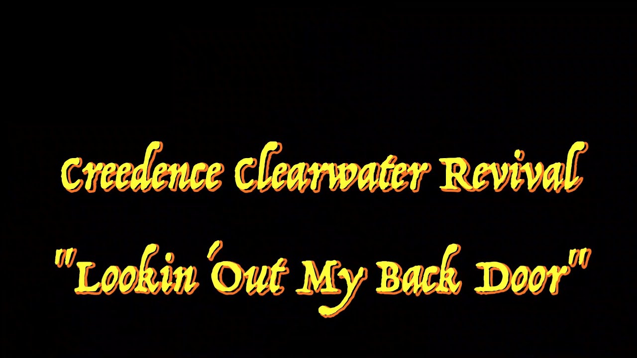 Creedence Clearwater Revival “Lookin' Out My Back Door” Guitar Tab ♬ YouTube Creedence Clearwater Revival “Lookin' Out My Back Door” Guitar Tab ♬ YouTube