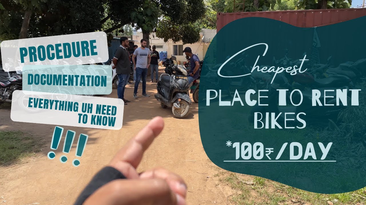Rental Bikes in Bangalore for 100₹ 🤩 Complete Guide Searching Pg's