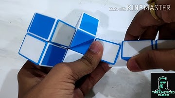 How to make Eagle 🦅 pattern on snake cube/The Untitled Cuber