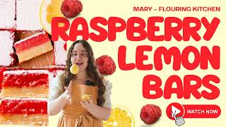 These Lemon Raspberry Bars are Seriously Irresistible! 🍋❤️