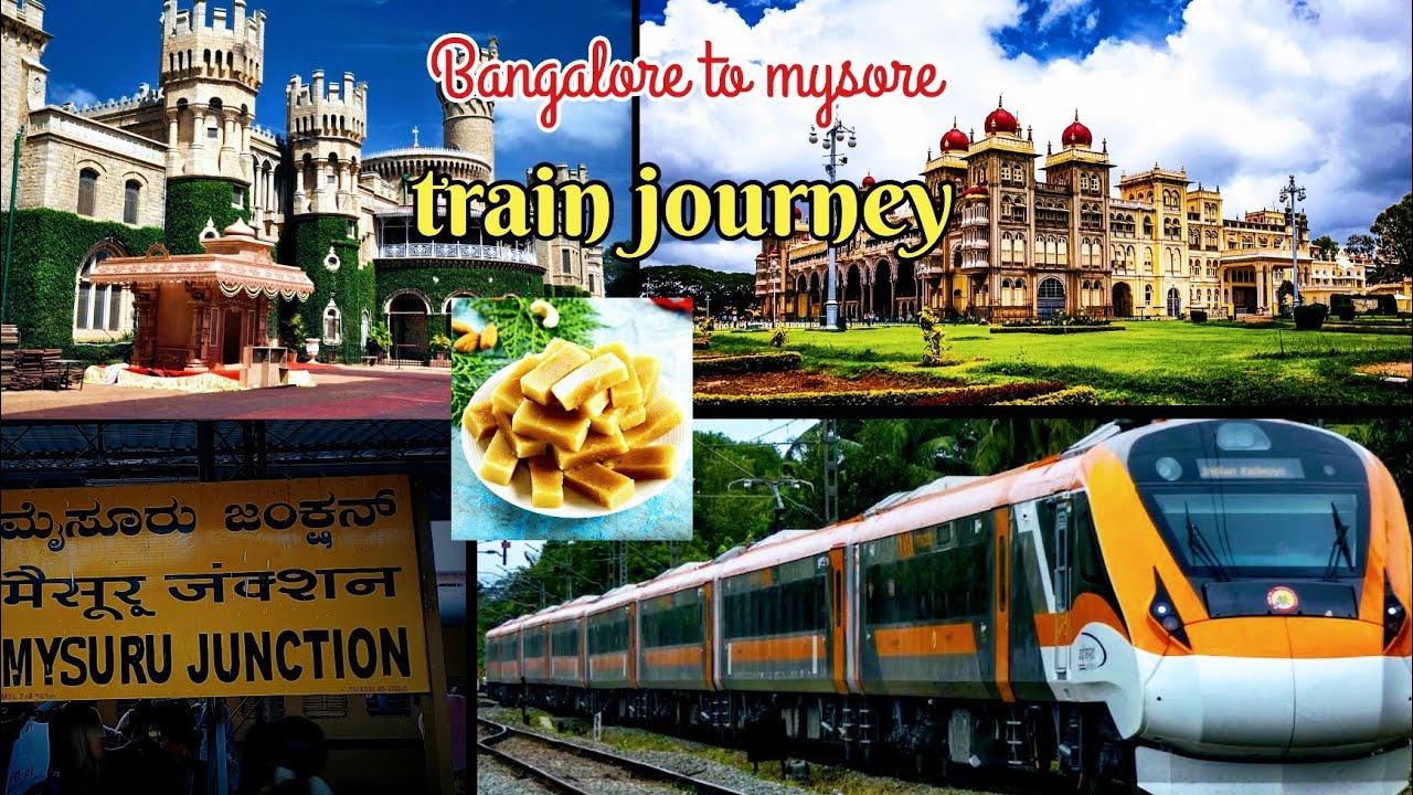 Train journey to mysore from SMVT bangalore 